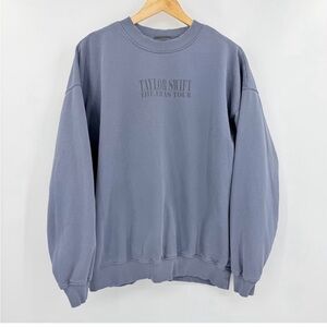Taylor Swift Slate Blue Crewneck Sweatshirt